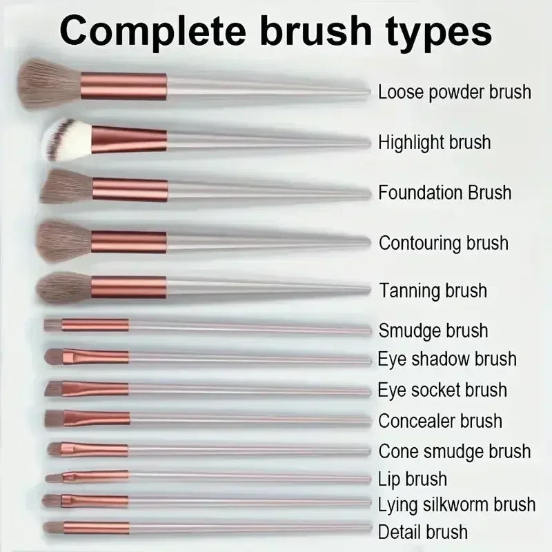Soft Fluffy Makeup Brush Set – Professional Blending Kit