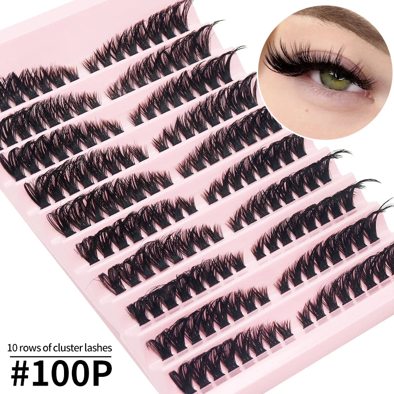 DIY Lash Clusters – 60D, 80D & 100D Mixed Set