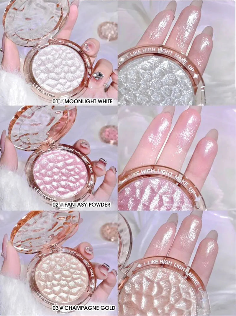 Highlight & Contour Palette – Glitter Glow