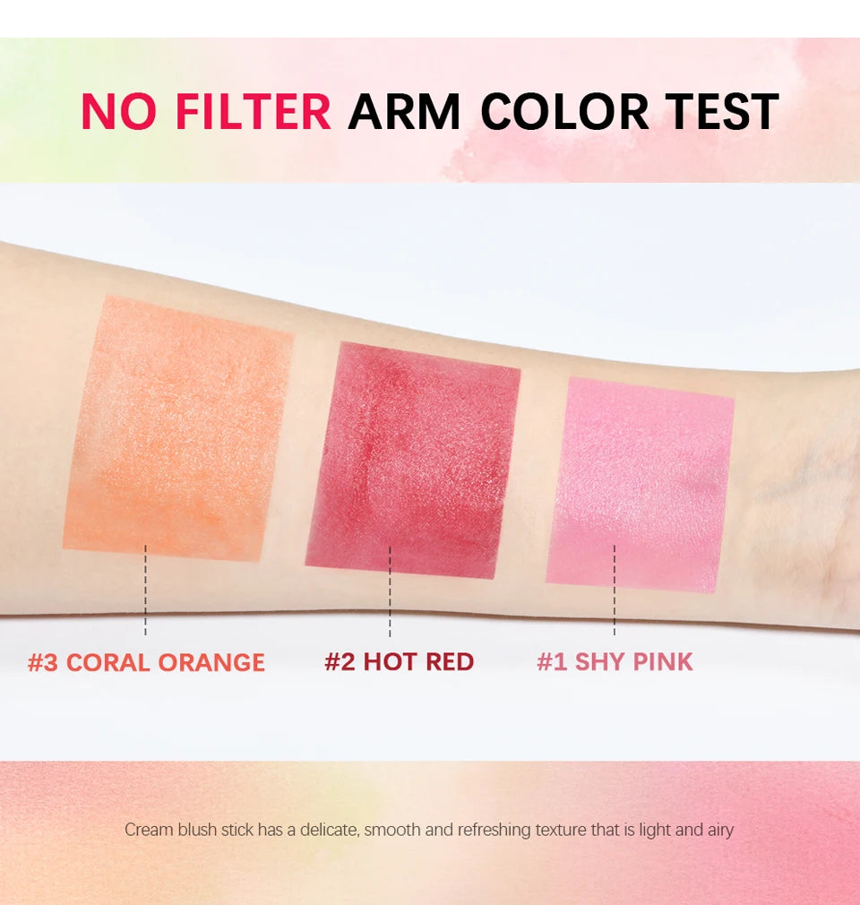 Blush Stick – Waterproof Cream Blusher for a Natural Glow