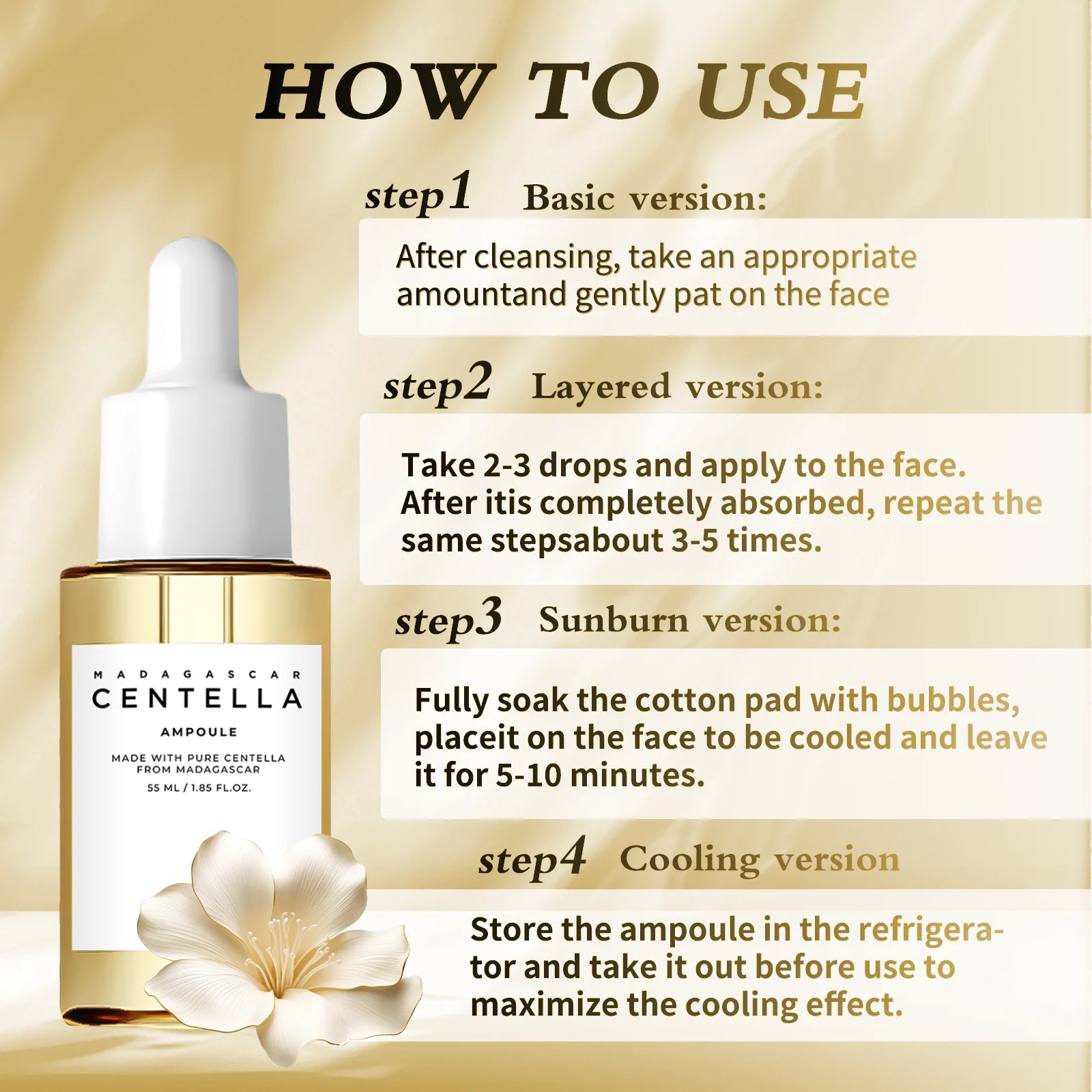 Sensitive Skin Comfort Serum – Madagascar Centella Formula