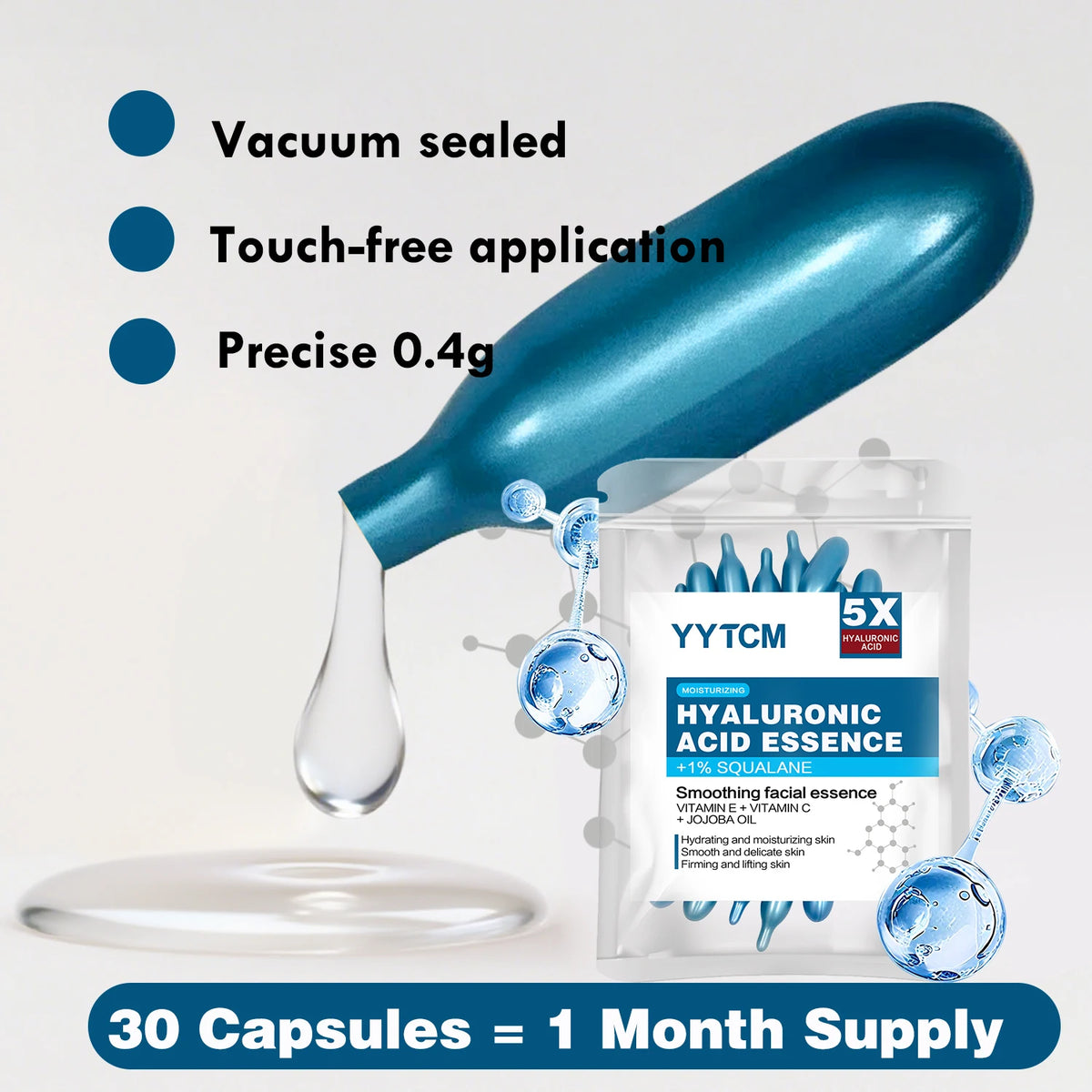 Hyaluronic Acid Capsule Essence – Deep Hydration