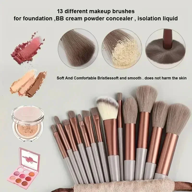 Soft Fluffy Makeup Brush Set – Professional Blending Kit