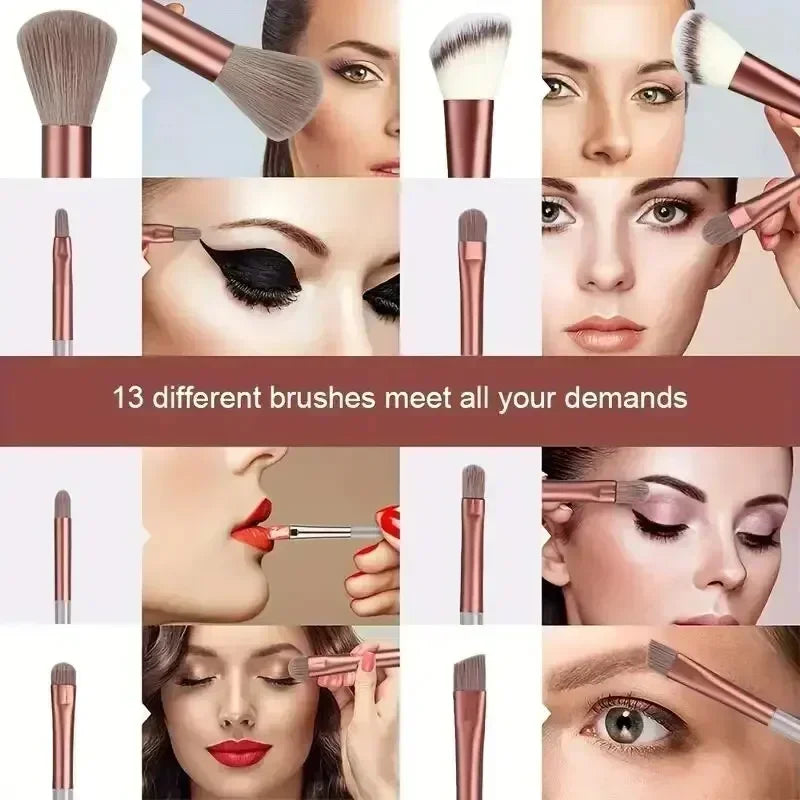 Soft Fluffy Makeup Brush Set – Professional Blending Kit