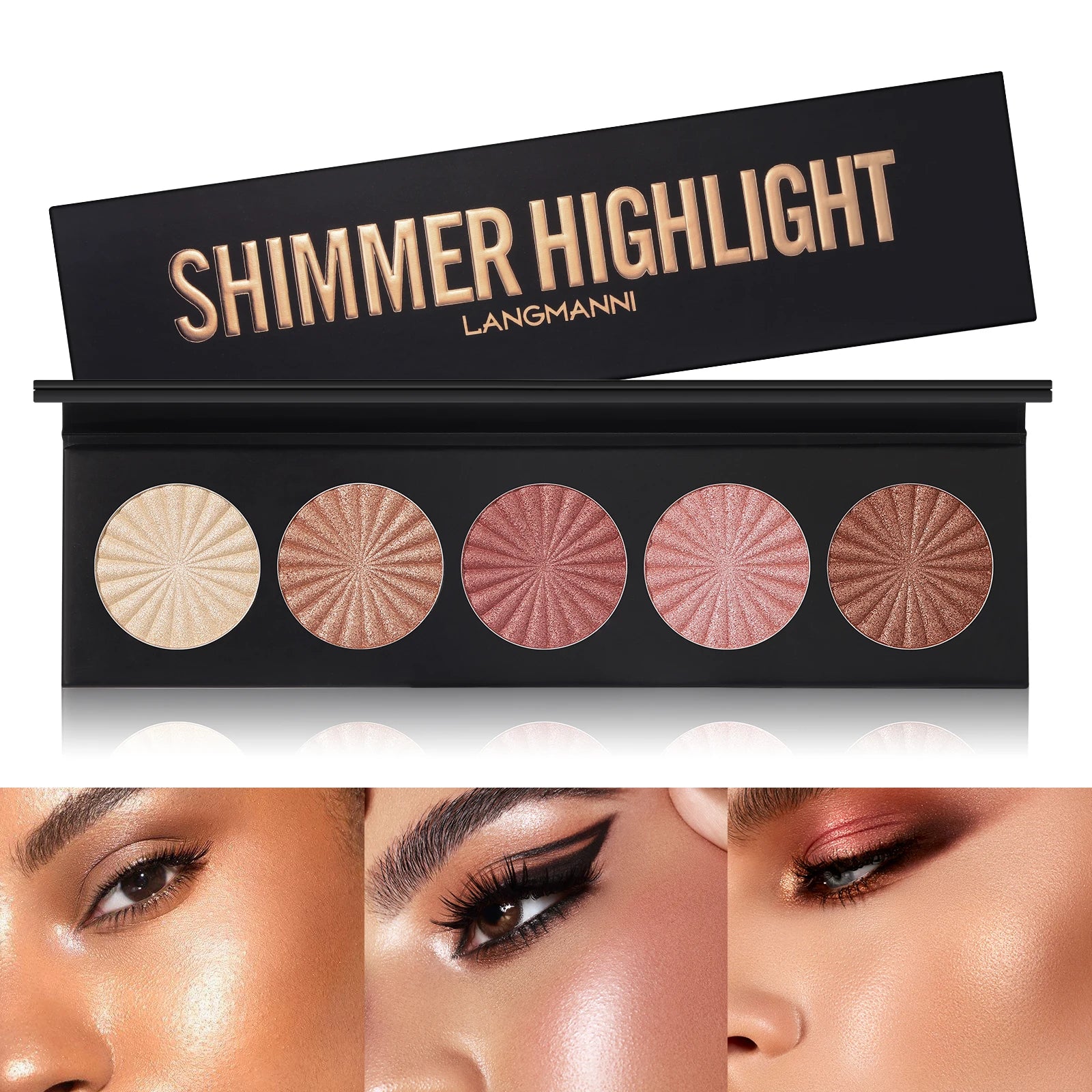 5-Colour Highlight & Contour Palette