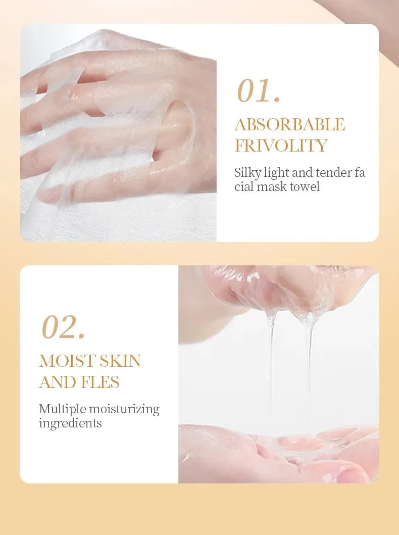 Collagen Face Sheet Mask – Firming & Moisturizing Skincare