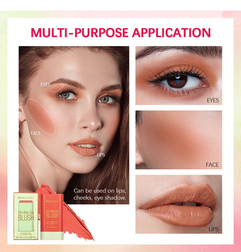Blush Stick – Waterproof Cream Blusher for a Natural Glow