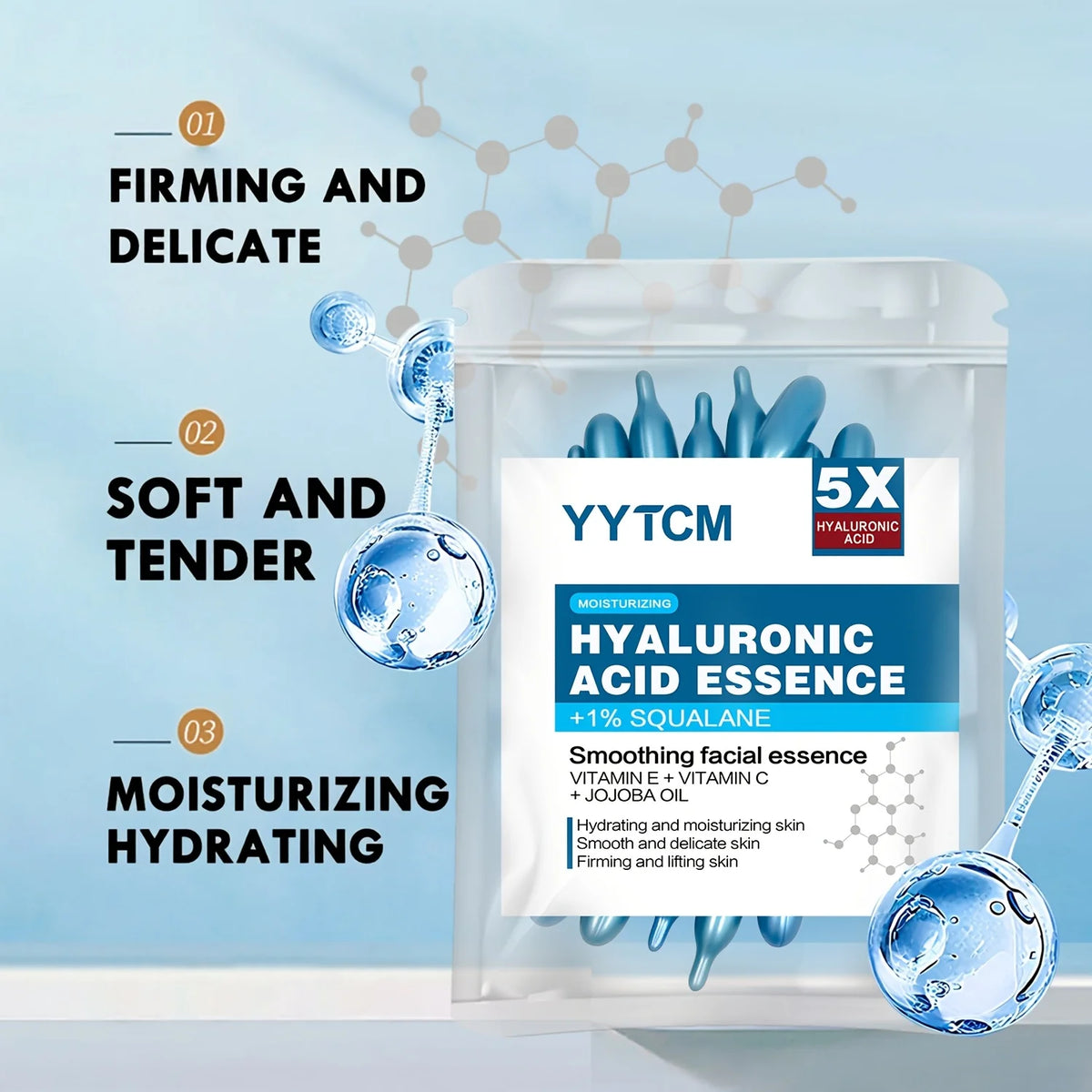 Hyaluronic Acid Capsule Essence – Deep Hydration
