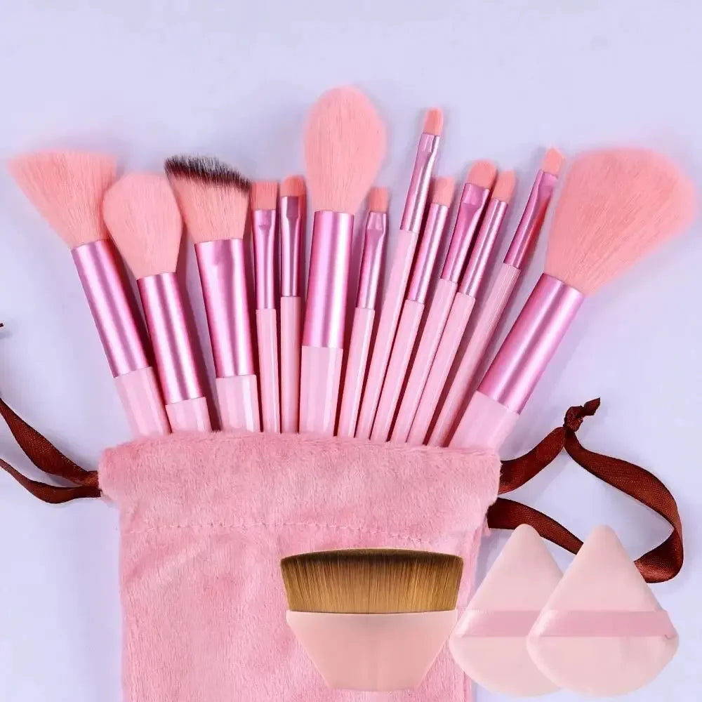 Soft Fluffy Makeup Brush Set – Professional Blending Kit
