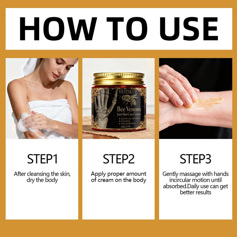 Bee Venom Skin Care Cream – Deep Nourishing Formula