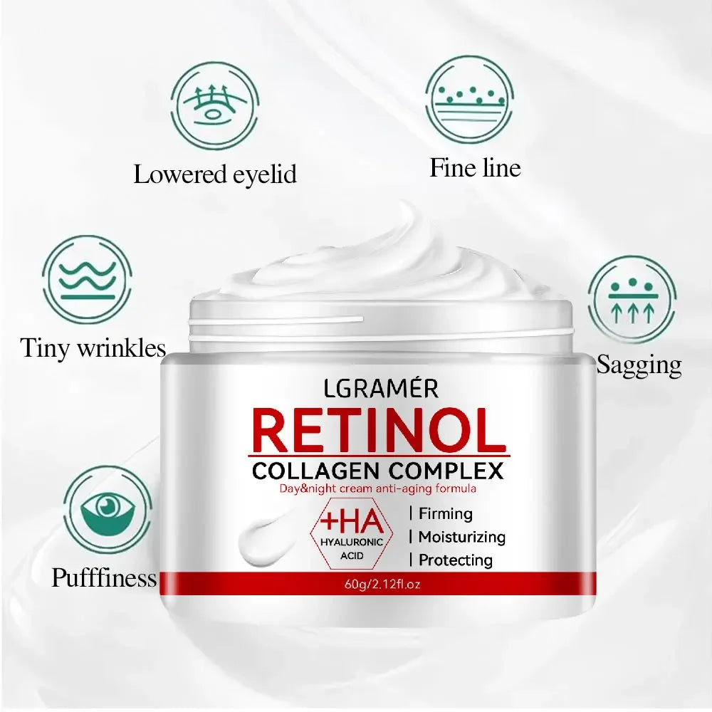 Retinol Lifting & Firming Cream – Anti-Aging Collagen Moisturizer