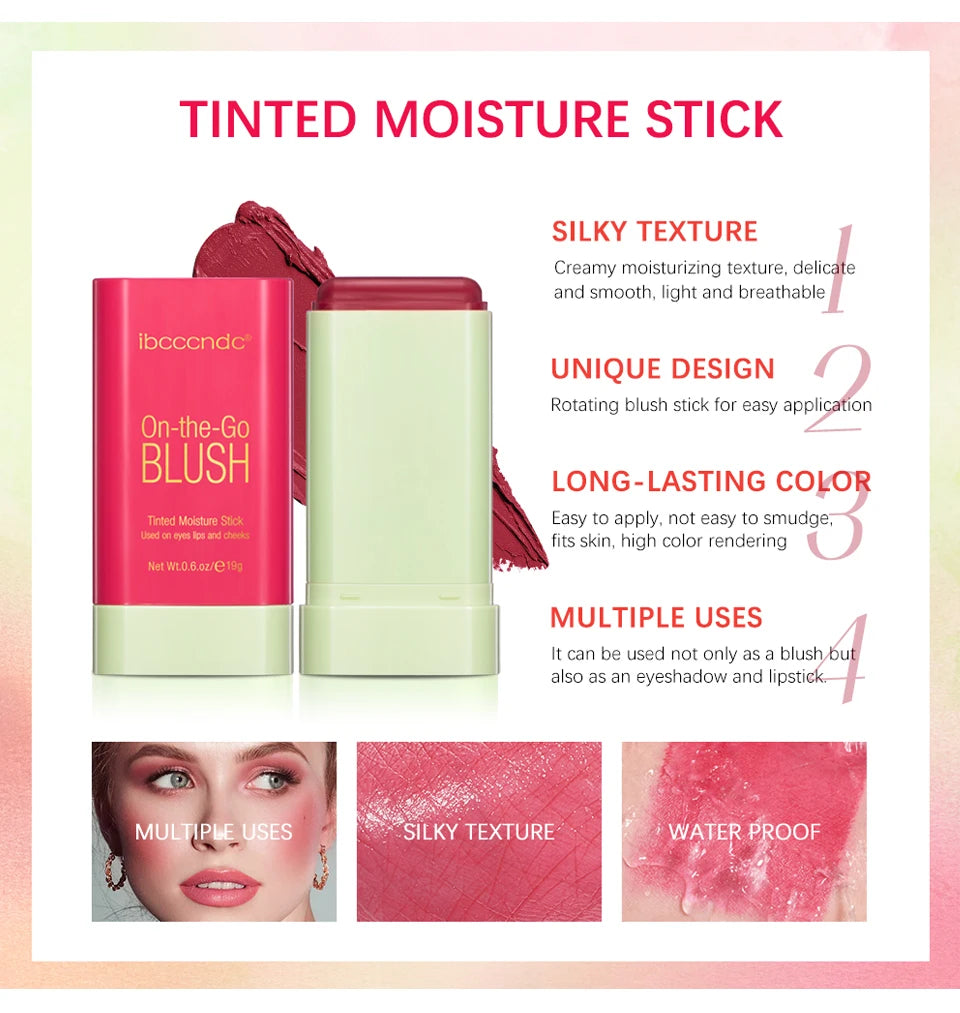 Blush Stick – Waterproof Cream Blusher for a Natural Glow