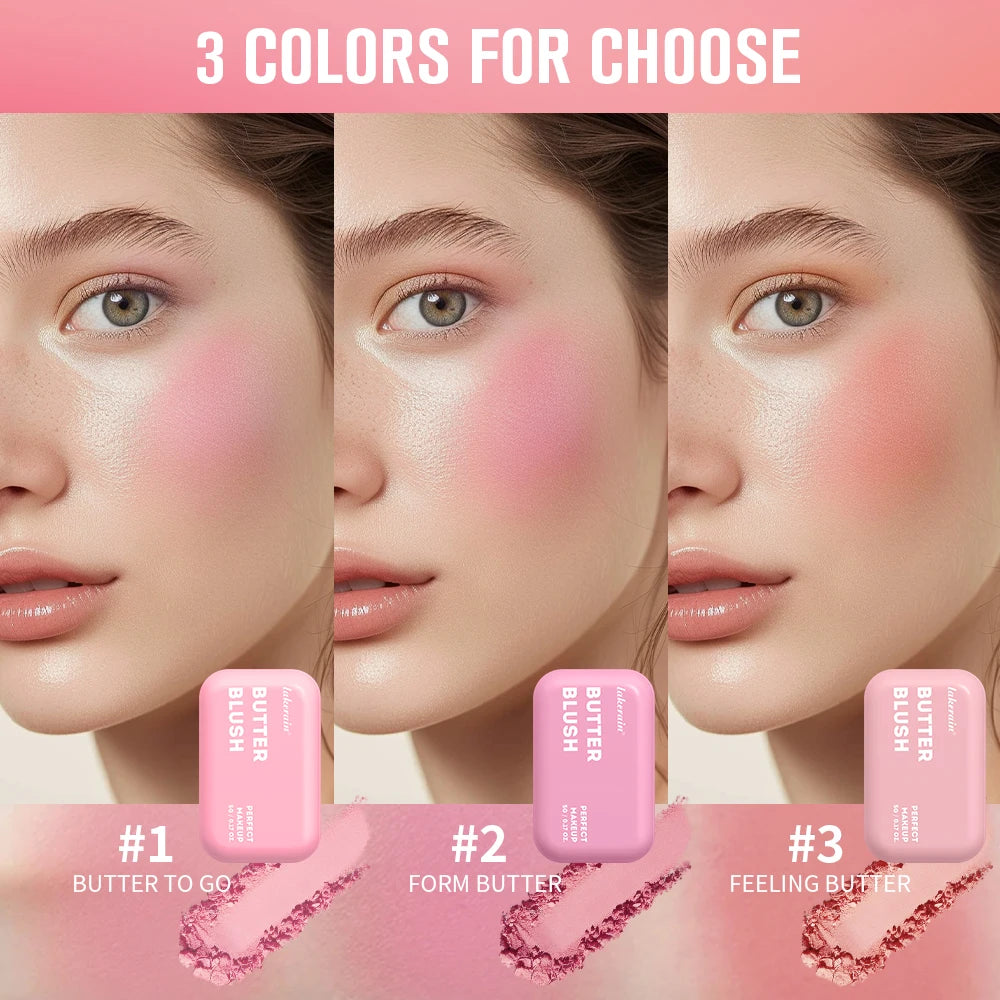 Vegan Powder Blush – 12HR Wear Makeup