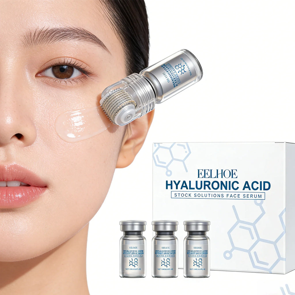 Niacinamide Microneedle Serum Kit – Face Roller & Serum Set