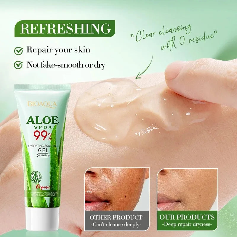 Moisturizing Aloe Vera Gel – Soothing Face & Body Care