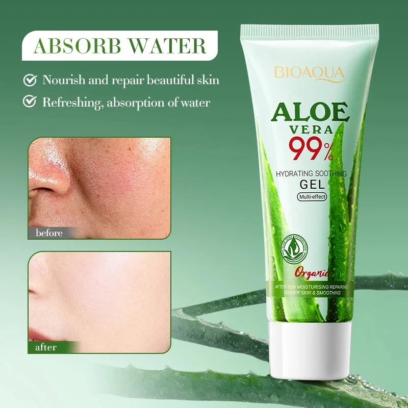 Moisturizing Aloe Vera Gel – Soothing Face & Body Care