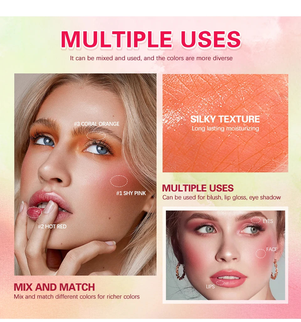 Blush Stick – Waterproof Cream Blusher for a Natural Glow