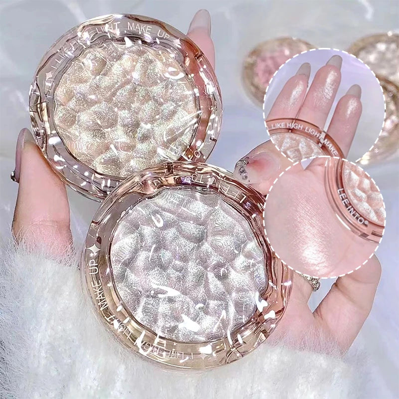 Highlight & Contour Palette – Glitter Glow
