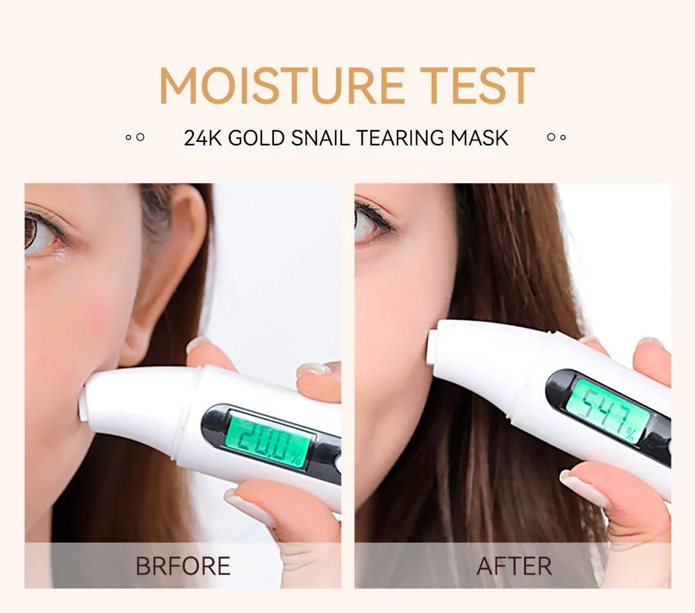 24K Gold Sakura Peel-Off Mask – Blackhead Removal & Brightening