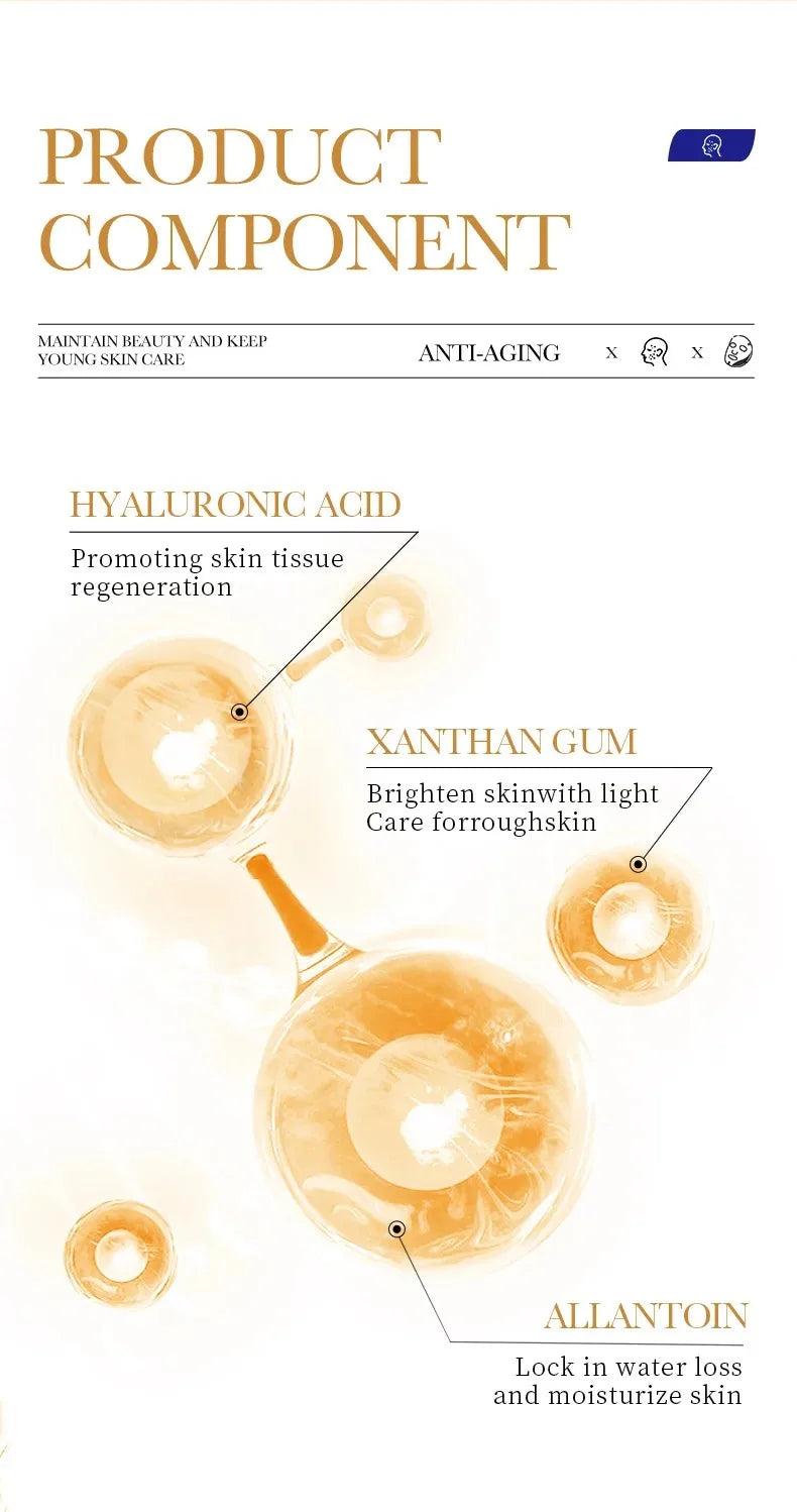 Collagen Face Sheet Mask – Firming & Moisturizing Skincare