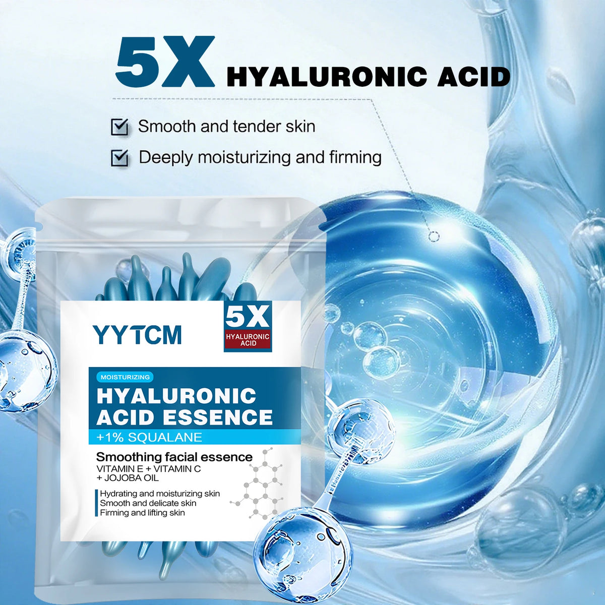 Hyaluronic Acid Capsule Essence – Deep Hydration