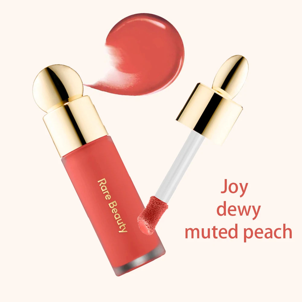 Rare Beauty Mild Touch Velvet Fluffy Silky Creamy-to-dust Cheek Tint Sheer And Slim Fit Mild Touch Fluid Blush Organic Glow