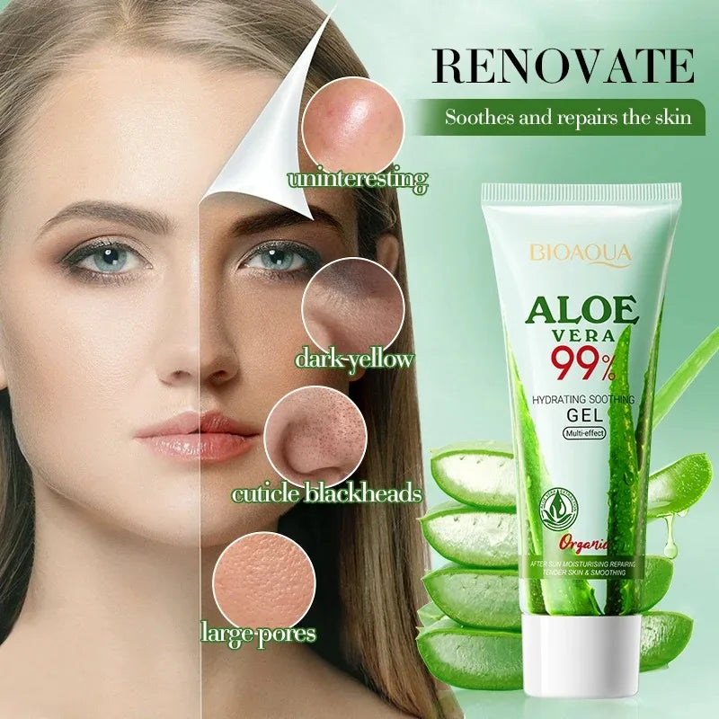Moisturizing Aloe Vera Gel – Soothing Face & Body Care