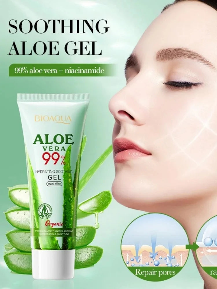 Moisturizing Aloe Vera Gel – Soothing Face & Body Care