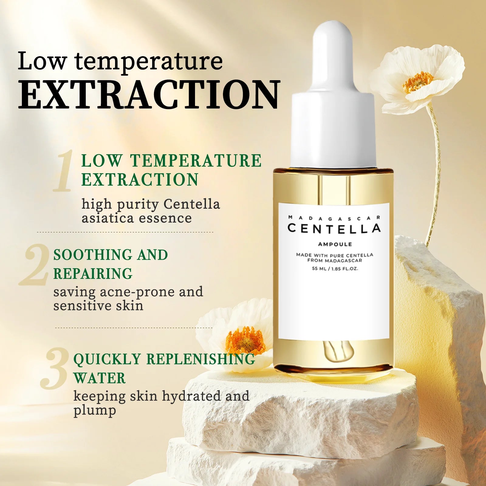 Sensitive Skin Comfort Serum – Madagascar Centella Formula