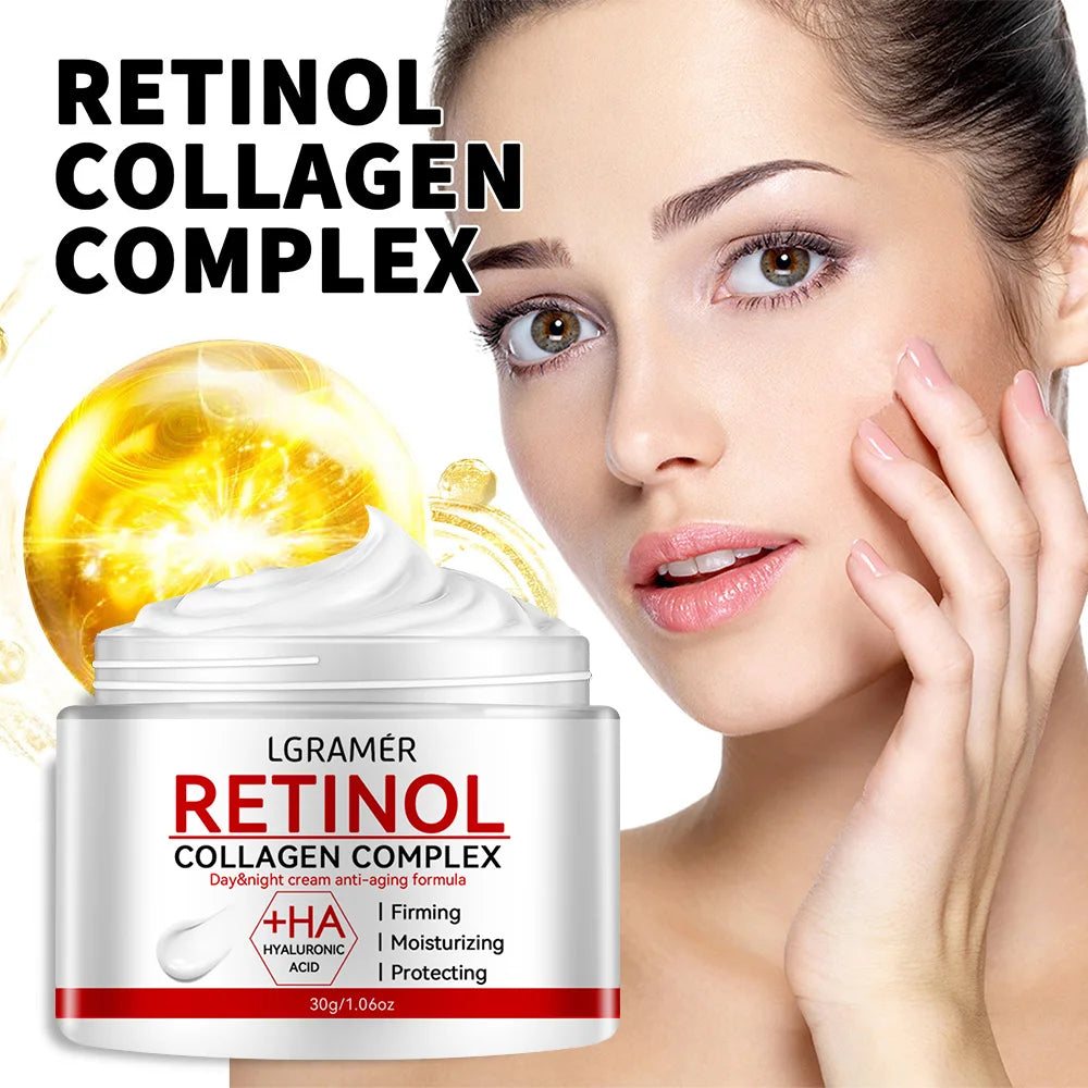Retinol Lifting & Firming Cream – Anti-Aging Collagen Moisturizer