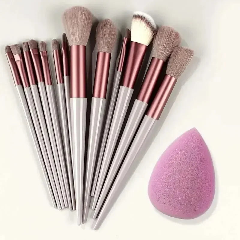 Soft Fluffy Makeup Brush Set – Professional Blending Kit