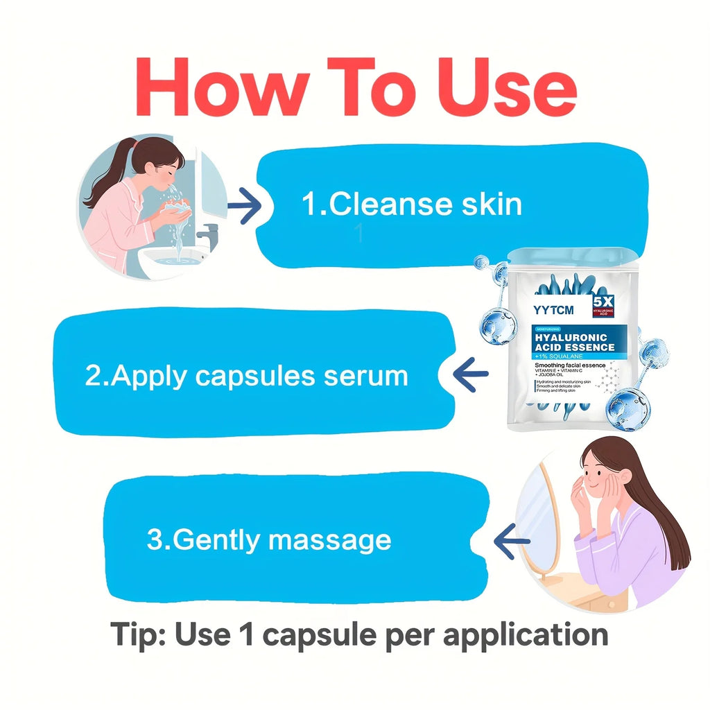 Hyaluronic Acid Capsule Essence – Deep Hydration