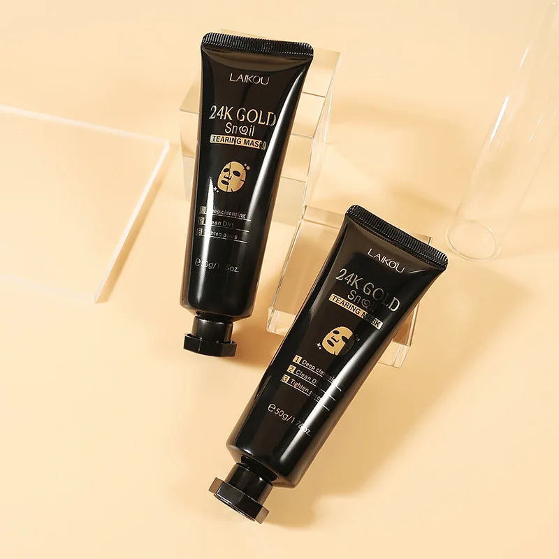 24K Gold Sakura Peel-Off Mask – Blackhead Removal & Brightening