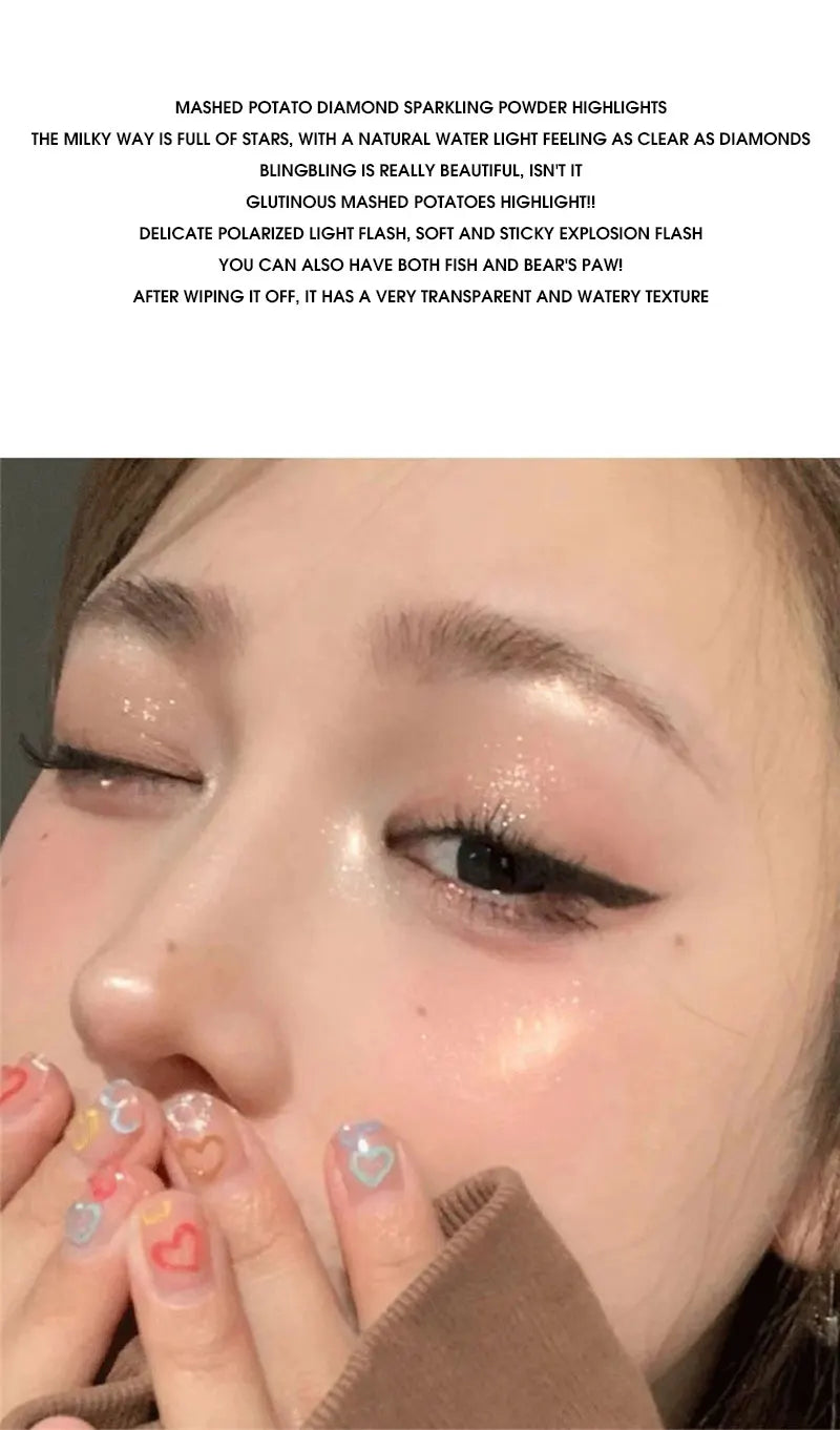 Highlight & Contour Palette – Glitter Glow