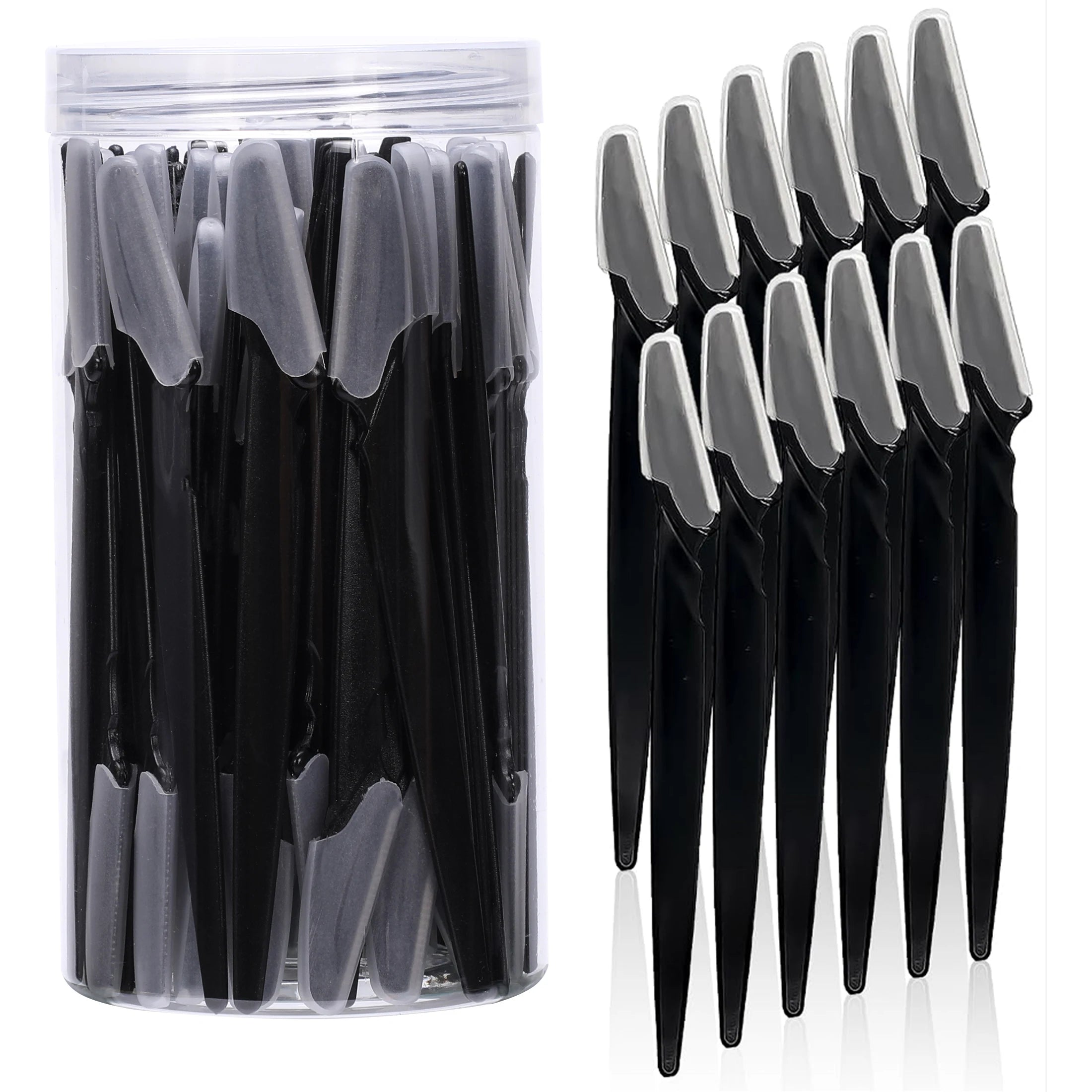 Eyebrow & Face Razor Set – Precision Trimmer with Protective Cover