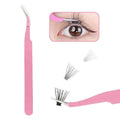 DINGSEN DIY Lash Clusters Thick Segmented Eyelash Extension 60D 80D 100D MIX Lashes Extension Cluster Lashes Individual Lashes