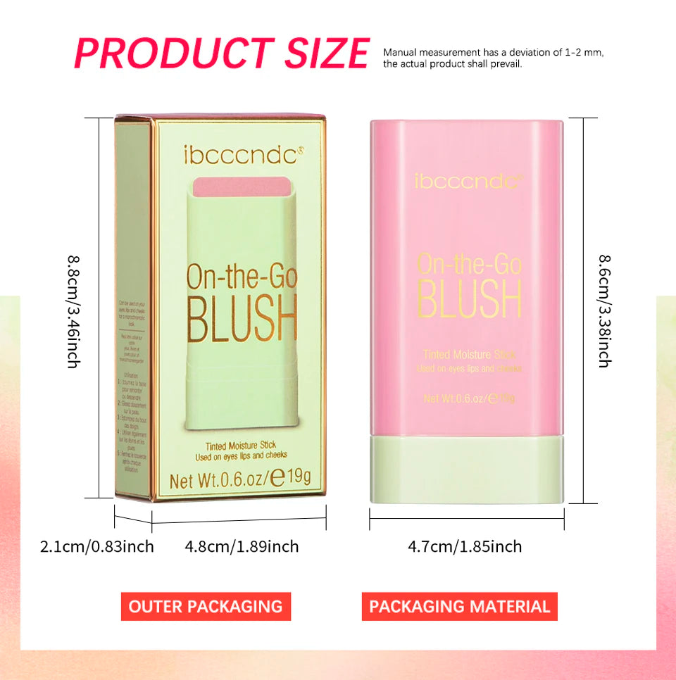 Blush Stick – Waterproof Cream Blusher for a Natural Glow