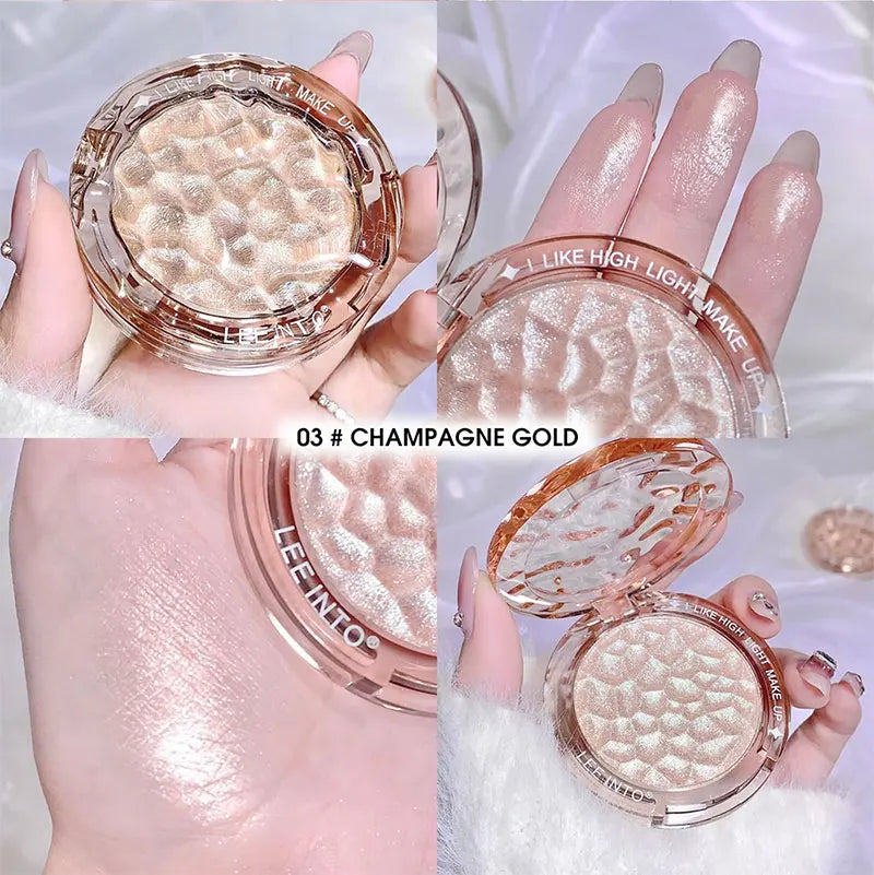 Highlight & Contour Palette – Glitter Glow