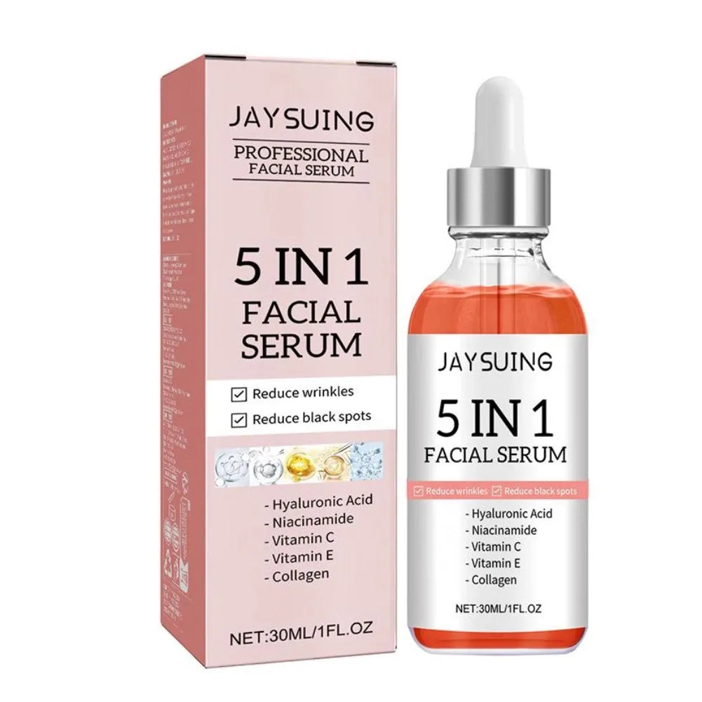 5-in-1 Firming Face Serum – Vitamin C & Hyaluronic Acid