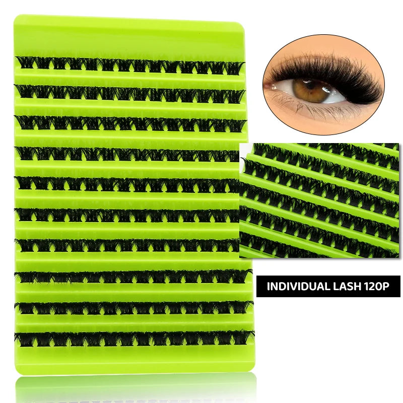 DIY Lash Clusters – 60D, 80D & 100D Mixed Set