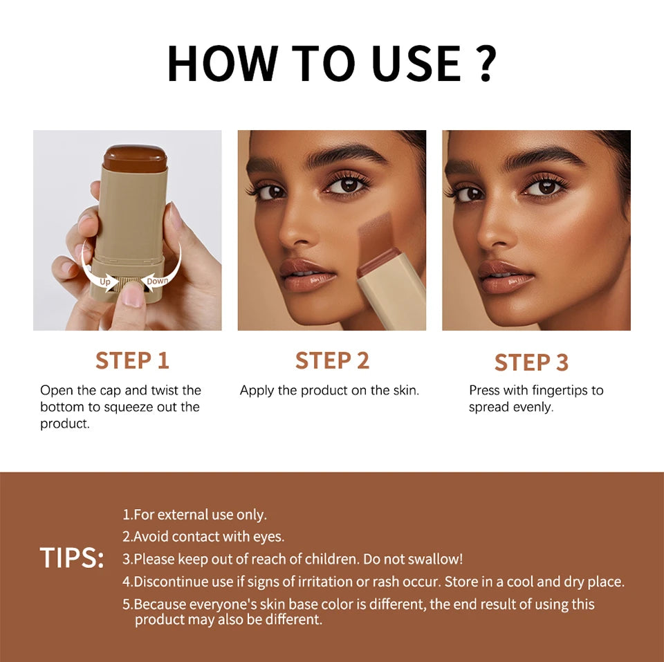 Skin Tint Serum Stick – Niacinamide & Collagen